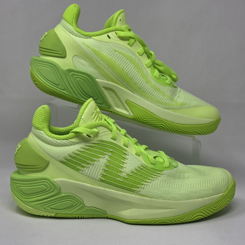 New Balance TWO WXY V5 Basketball Shoes Men's Size 8 BB2WYEG5 Lime Glo/Green New - Picture 2 of 10